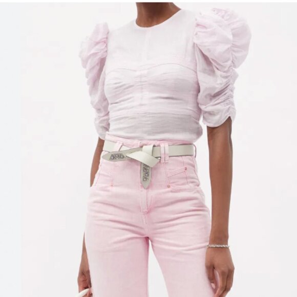Isabel Marant Puff Sleeve Top - Picture 4 of 4